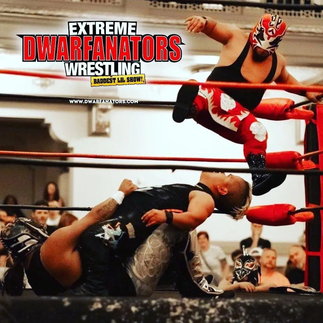 Dwarfanators Wrestling at Krush Brau Park, Portal Immersion Center, Kissimmee FL