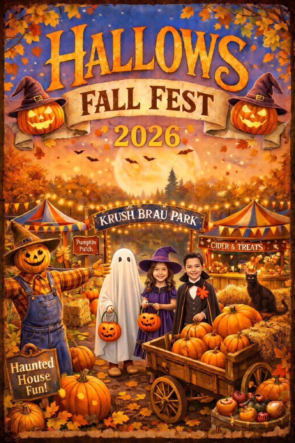 Hallows Fall Fest at Krush Brau Park, Portal Immersion Center, Kissimmee FL