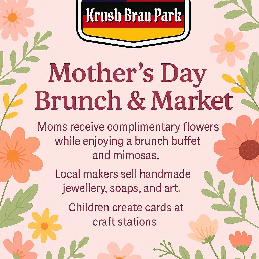 Mother's Day Brunch & Market at Krush Brau Park, Portal Immersion Center, Kissimmee FL