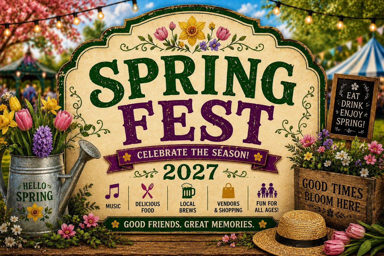 Spring Fest at Krush Brau Park, Portal Immersion Center, Kissimmee FL