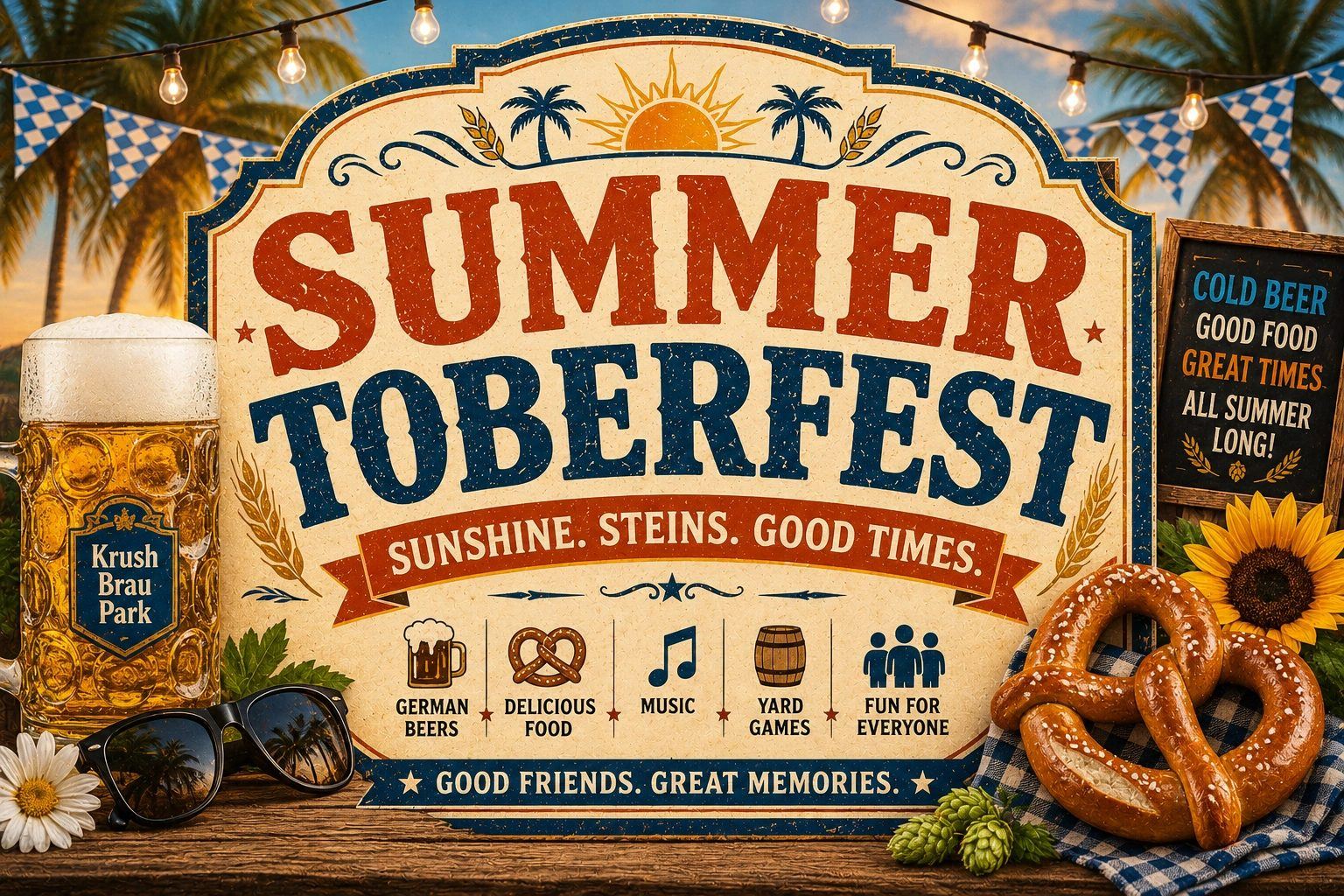 Summertoberfest 2027 at Krush Brau Park, Portal Immersion Center, Kissimmee FL
