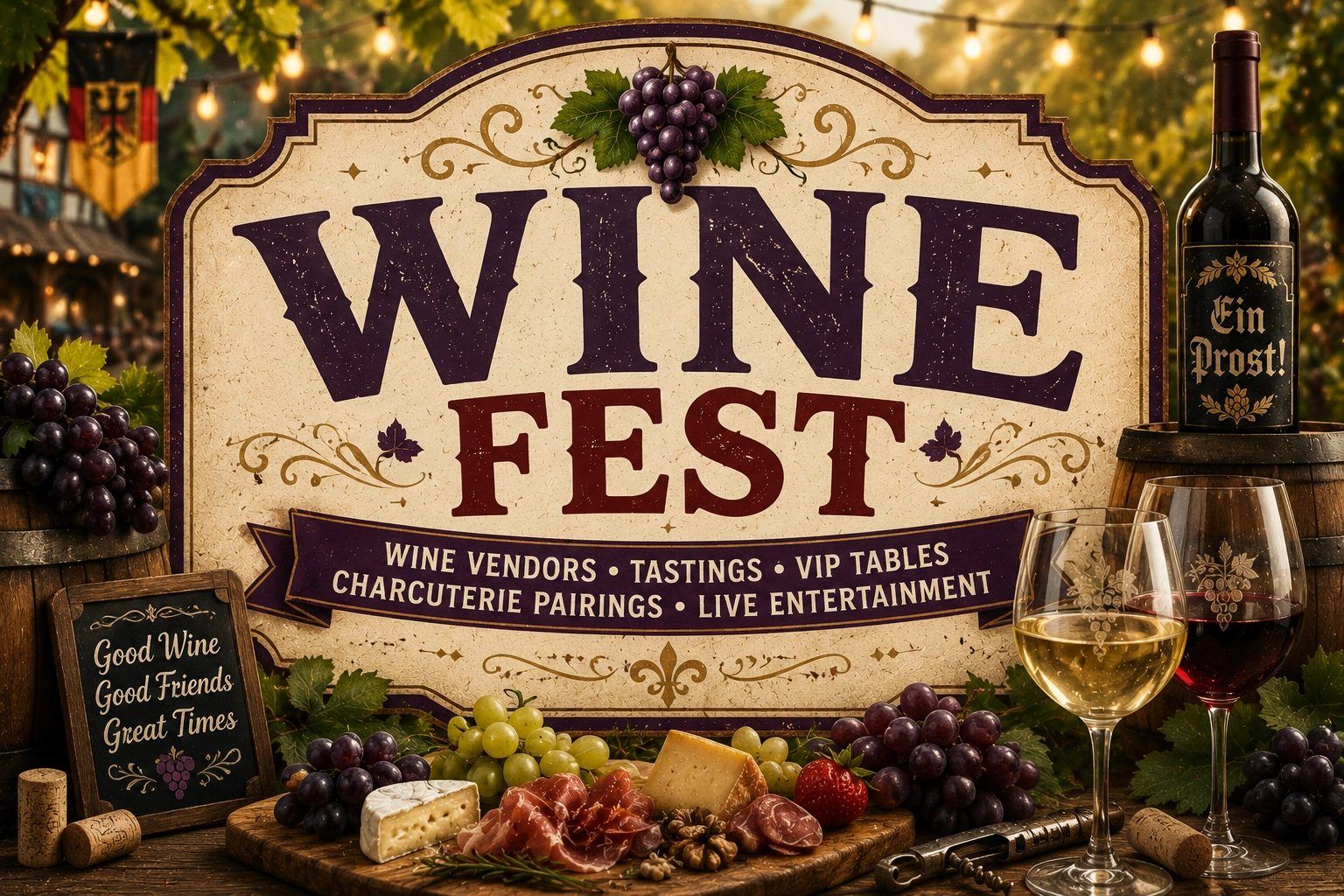 Wine Fest at Krush Brau Park, Portal Immersion Center, Kissimmee FL